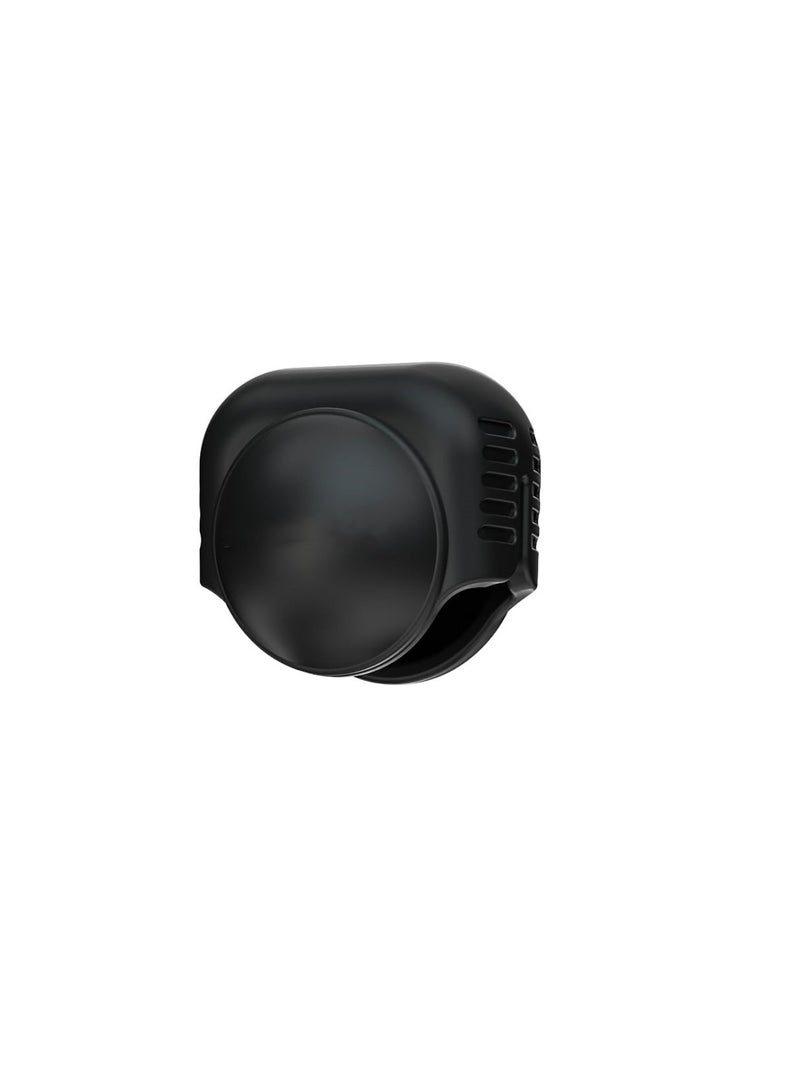 Silicone Case Lens Cap Lens Guard Protective Cover and Housing Skin Sleeves Protector Case Cover for Insta360 X5/X4 Camera (Black)  - Image 4