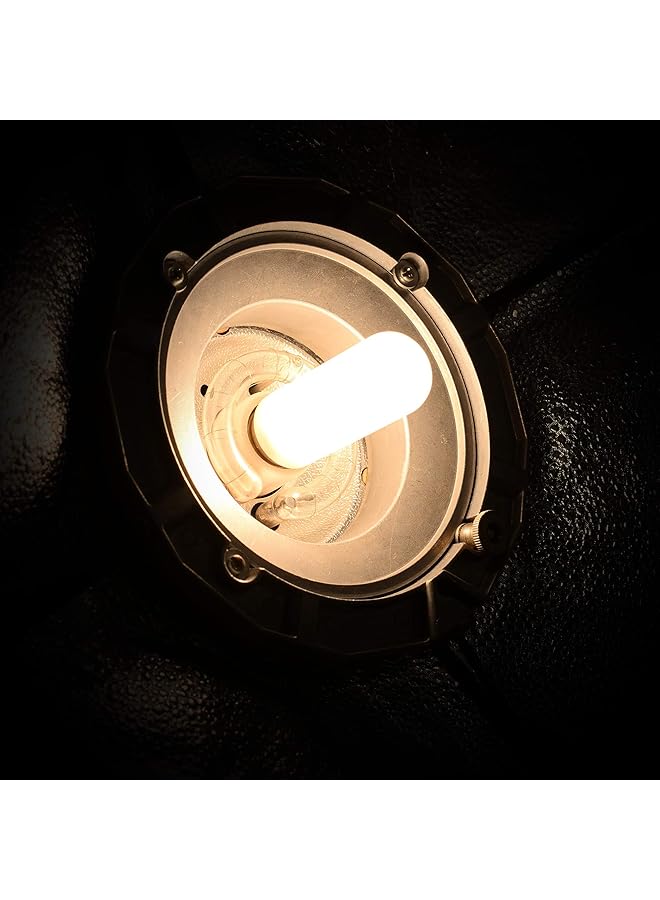 Jdd E27 220 240V 150W Studio Photography Flash Bulb Modeling Led Strobe Lamp 4 Pieces - Image 3