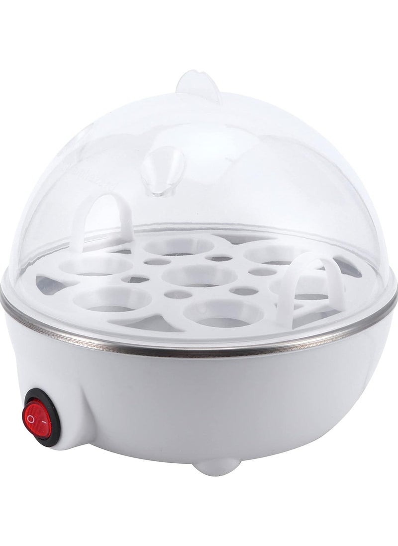 Electric Egg Cooker – 7-Egg Capacity, Auto-Off Function, Easy-to-Clean Rapid Egg Boiler for Hard, Medium, Soft Boiled u0026 Poached Eggs, Perfect for Kitchen
