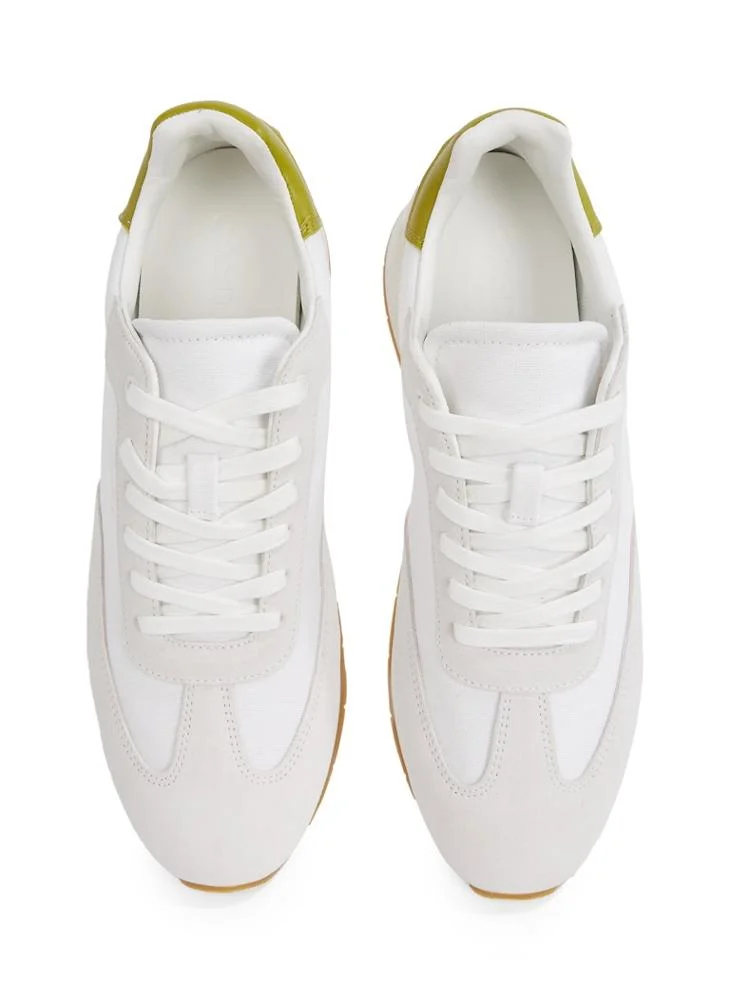 CALVIN KLEIN LOW LACE UP TRAINERS