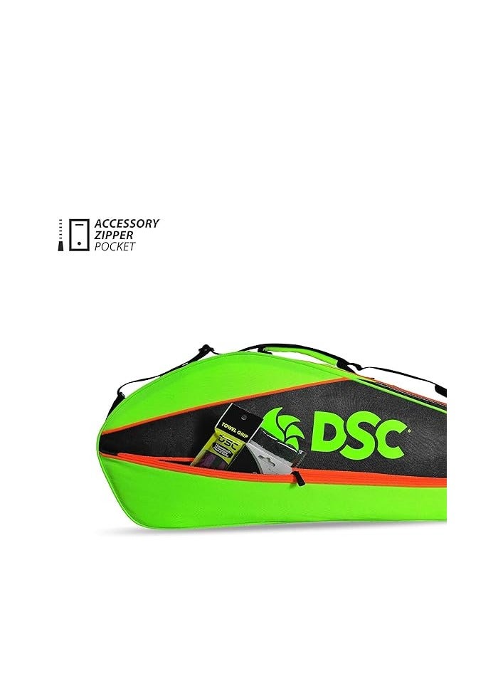 DSC Badminton kit Bag |Compartment : One| Capacity : 6 Racquets - Image 5