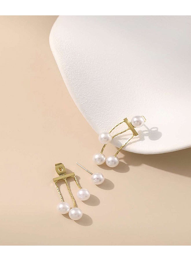 Depend Tassel Pearl Pendant Earrings - Image 5