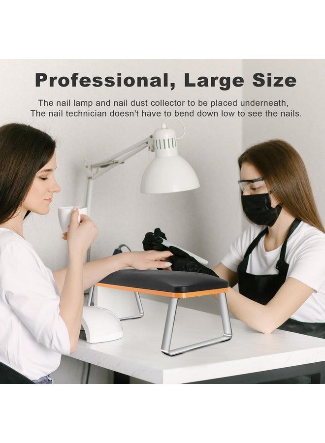 اي.بي.ان.چي وسادة مسند ذراع أظافر مطورة، مسند ذراع كبير لصالونات العناية بالأظافر للاستخدام المنزلي، مسند يد أظافر ناعم ومريح وقوي - Image 2