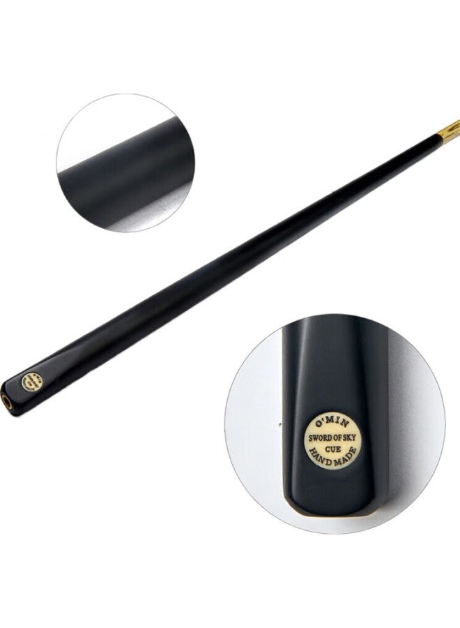 O'Min Tianzhijian Pool Cue, Black Eight Small Tip, Black 8 Chinese Eight-Ball, Snooker Medium Tip, Billiard Cue, 10Mm Two-Point One - Image 2