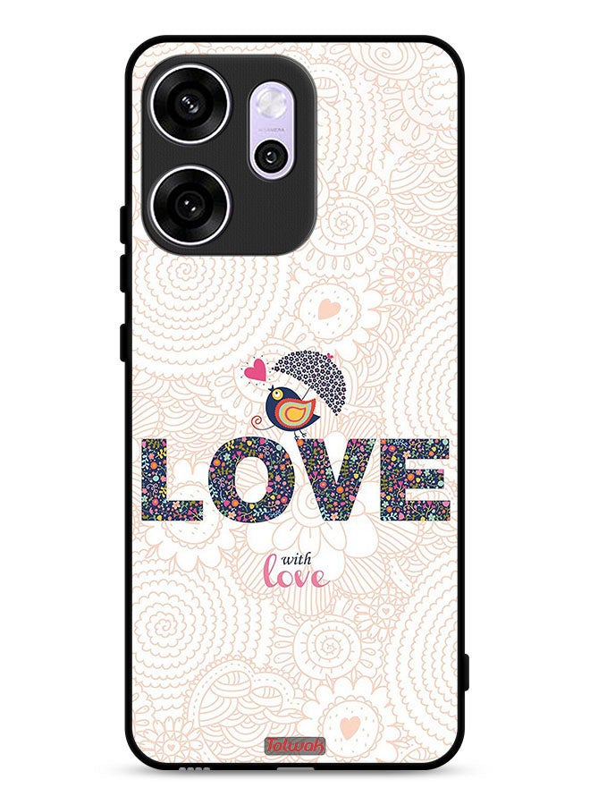 Tolwak Oppo Reno14 F Protective Case Cover Love With Love - Image 1