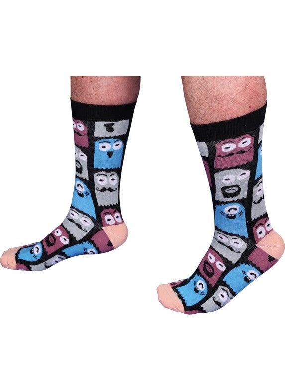 The Socks Company - Legendary Ghosts Patterned Men's Socks - Image 1