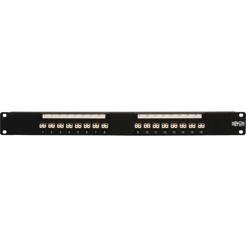 Tripp Lite لوحة توصيل الألياف الضوئية Tripp Lite Square D N490-016-LCLC، 1U، LC/LC - 16 منفذ، أسود - Image 5