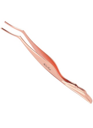 Lash Applicator Tool Diy False Eyelash Applicator Tool Stainless Steel Curved Eyelash Tweezers For Cluster Lash Strip Lashes, Rose Gold - pzsku/Z03ADF9DB48453373A29CZ/45/_/1734437468/0c3af0a8-c63e-4056-b63a-e71744f73592