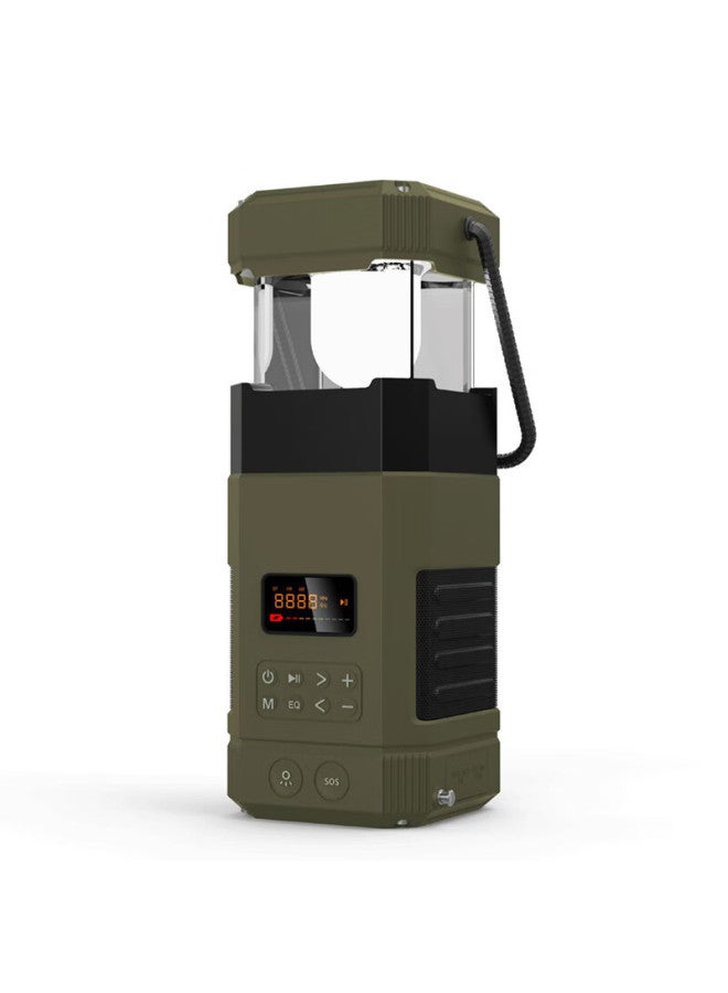 Shenyu Hand-crank Radio Flashlight Multi-functional Outdoor Camping Lamp High-end Emergency Rechargeable Wireless Bluetooth Speaker - Image 2
