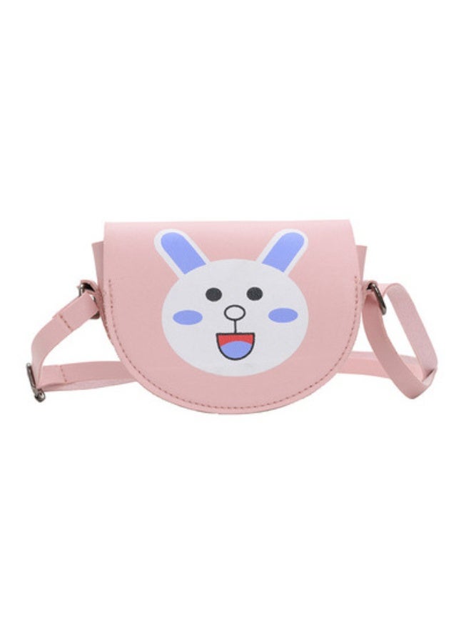 Girl's Fashionable Cartoon Cute Coin Purse Accessories Pink Rabbit