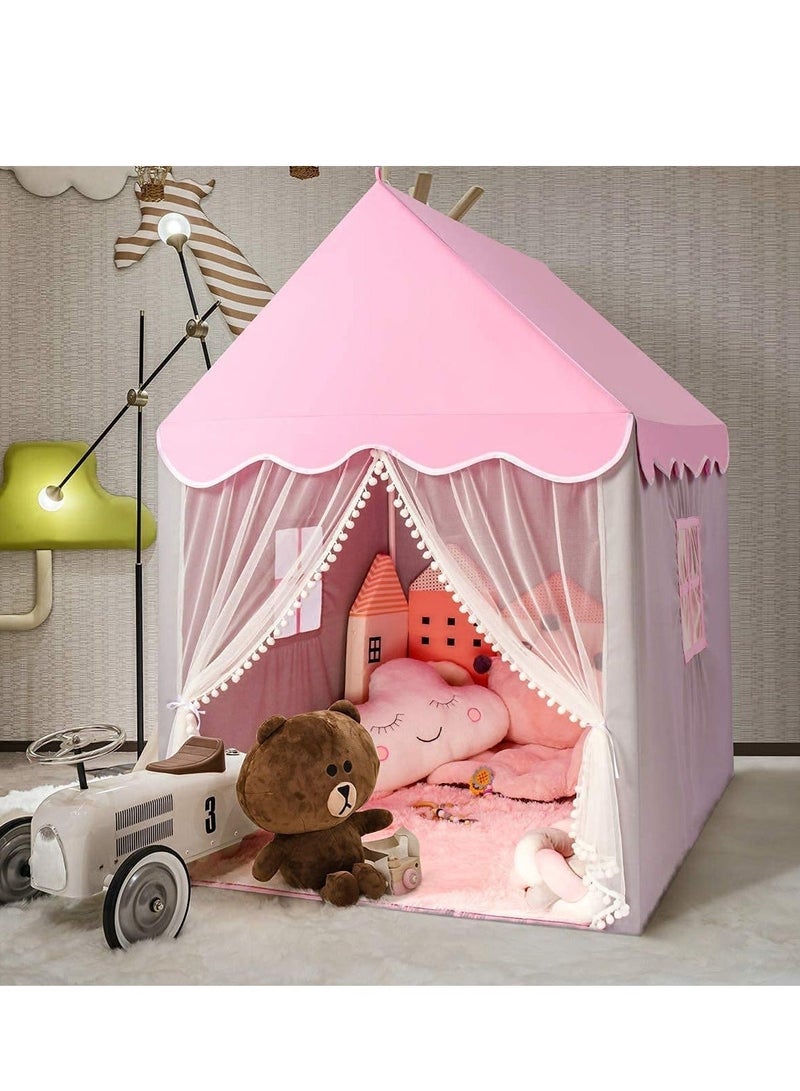 والالا خيمة أطفال، خيمة لعب بيت لعب للأطفال خيمة قلعة الأميرة ألعاب هدية للبنات بيت لعب للأطفال الصغار في الأماكن المغلقة والمفتوحة (خيمة فقط) - Image 4