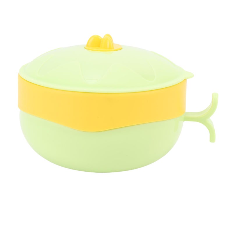 Kids Ice Cream Bowl Multipurpose Stainless Steel Dessert Bowl Easy Cleaning Reusable for Children Grass Green - Image 2