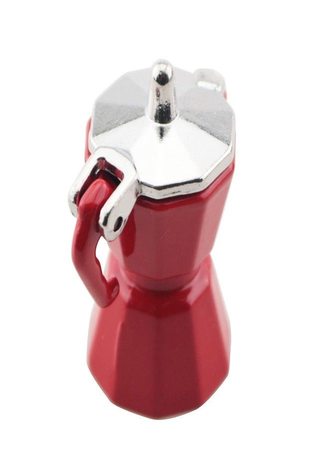 TAODAN Metal Realistic Simulation Miniature Coffee Pot Toy House/Kitchen Scene Accessories Dolls Decor Props - Image 4