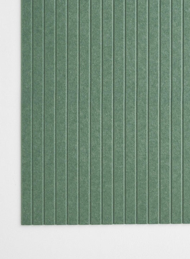 VIVELDA Large Cork Boards for Walls Black Felt Alternative - Slat Wall Paneling, Bulletin Board Tiles for Home Decor, Push Pin Corkboard Organizer for Office or Classroom-12-Pack Panel Kit (Palm) - Image 3