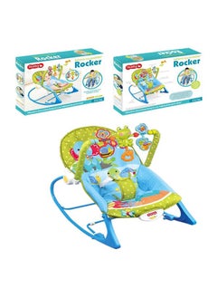 Arababy Multifunctional Baby Music Rocking Chair Baby Cradle Swing  with Toys, Music Vibration  - Image 2