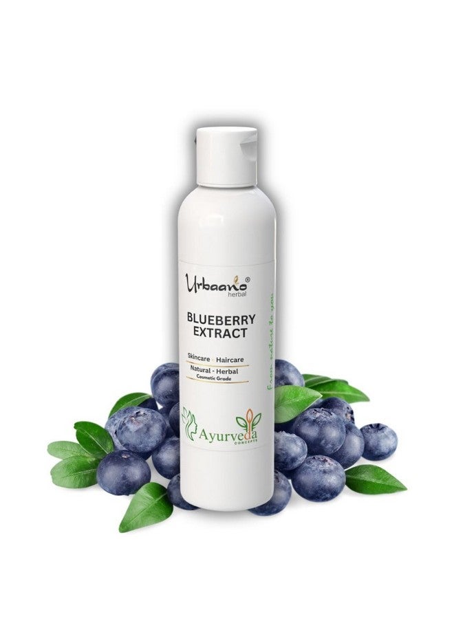 Urbaano herbal Blue Berry Extract Water Soluble for DIY Skin Care & Hair Care Products -100ml - Image 1