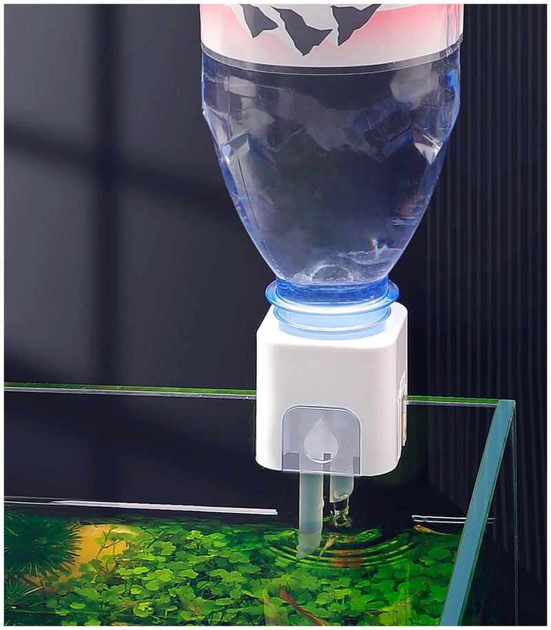 Clscea Aquarium Auto Top Off System Water Filler Compensator White 1pcs