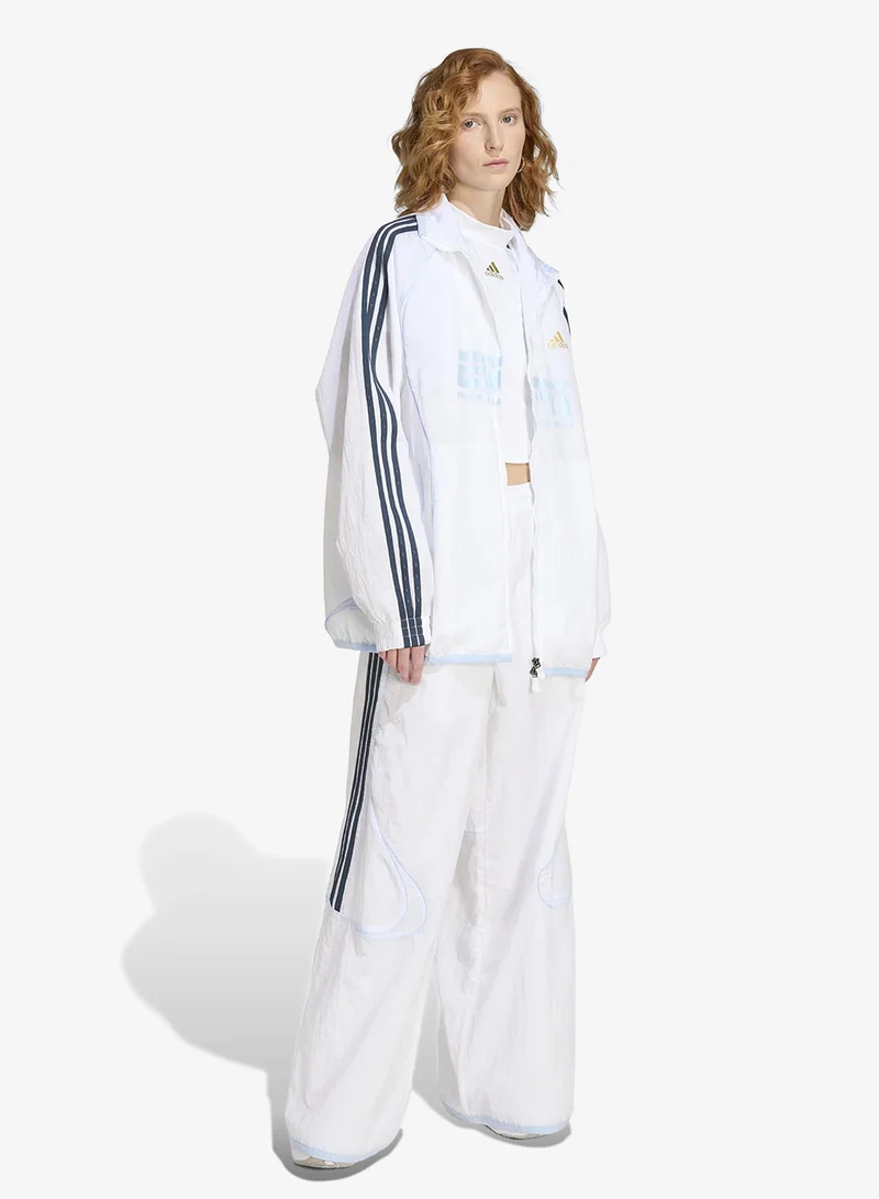 Adidas Originals WHITE Adicolor Teamgeist Jacket for Women | Best Price UAE