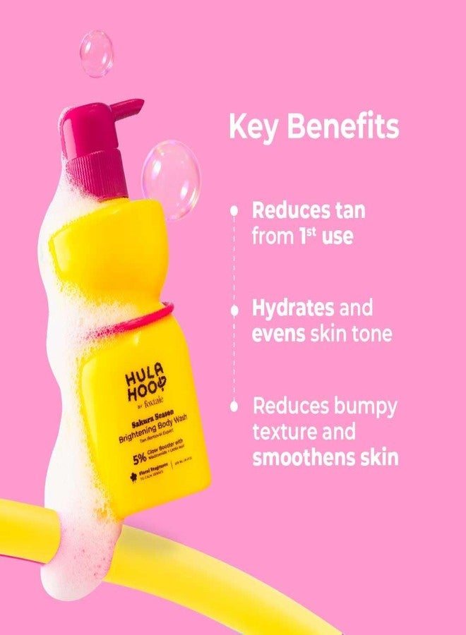 foxtale Hula Hoop & Foxtale Brightening Combo | Vitamin C Face Serum + Brightening Body Wash | Boost glow, fade dark spots & pigmentation, even tone from face to toe | For all skin types - Image 3