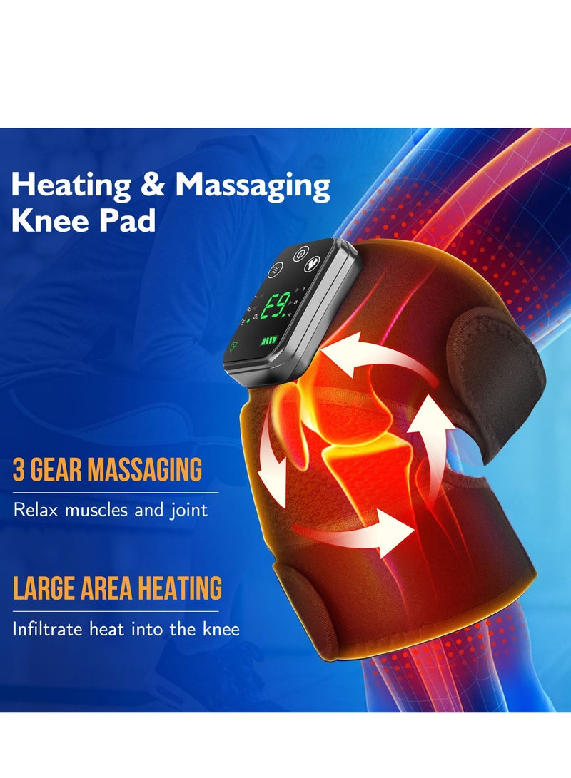 general Electric Heating Massage Knee Pads, Shoulder Pads, Elbow Pads, Warm Compresses Vibration Massage Pain Relief - Image 4