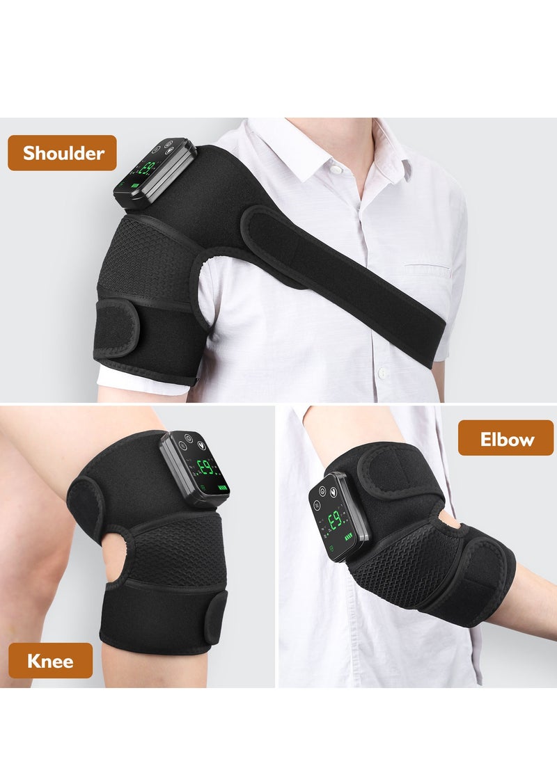general Electric Heating Massage Knee Pads, Shoulder Pads, Elbow Pads, Warm Compresses Vibration Massage Pain Relief - Image 2