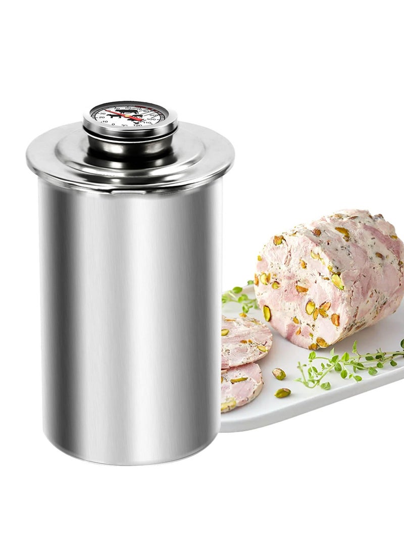 Ham press for making ham press deli meat machine with thermometer homemade lunch press for deli meat press mold cookware - Image 1