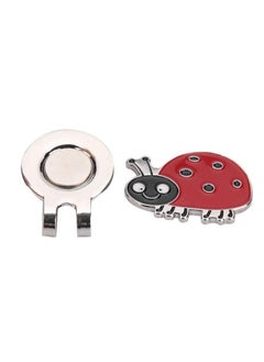 Generic Sturdy Durable Golf Clip, Stainless Steel Lightweight Golf Ball Marker, for Golf Lovers Friends Family Gift Golfers  - Image 5