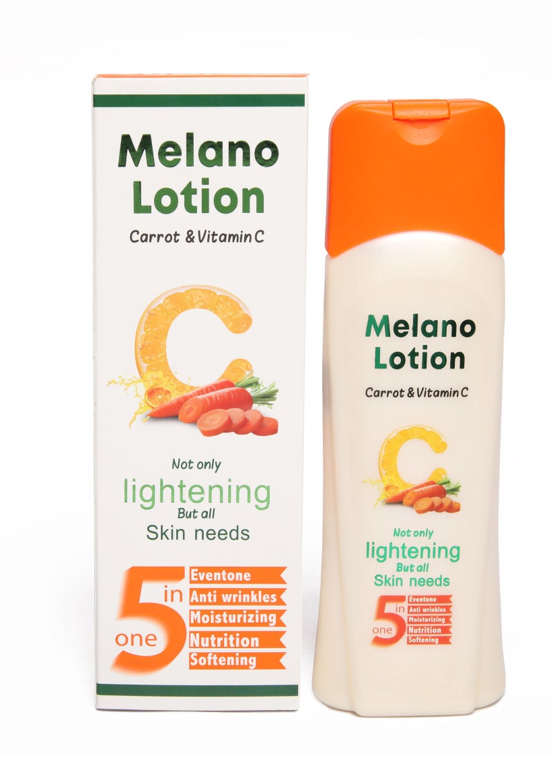 Melano Pharma - Melano lotion Carrot & Vitamin C 300 ml - Image 1