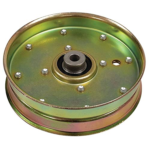 Stens 280-802 Heavy-Duty Flat Idler, Cub Cadet 756-3062, 0.375 ID, 5.25 Width,Gold - Image 4