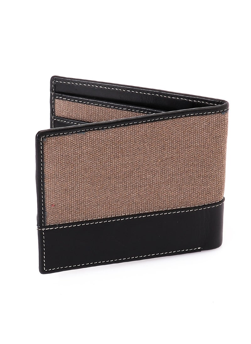 Crossland Genuine Leather Bi Fold Wallet , 6 ID Card - RFID Technology  - Image 3