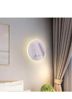 General Bedside lamp rotatable wall lamp bedroom spotlight bedroom reading light 3000K (3W + 9W, black)  - Image 3