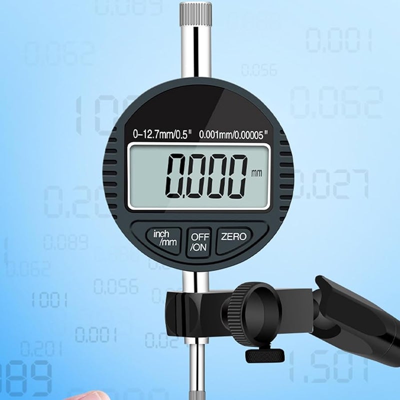 Digital Test Indicator 0 to 12.7mm Inch Metric Conversion Electronic Gauge - Image 5