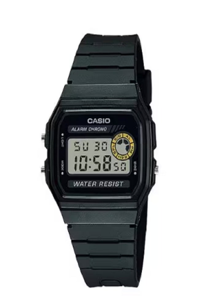 كاسيو ساعة كاسيو الرقمية للشباب D052 - تصميم صغير وخفيف الوزن من الراتنج، منبه يومي، ساعة إيقاف، إضاءة LED، تقويم تلقائي، بطارية تدوم 7 سنوات، مقاومة للماء - طراز للجنسين