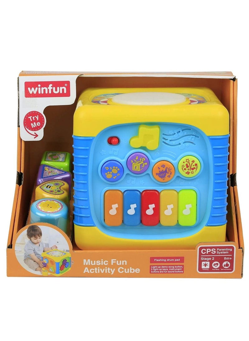 WinFun WinFun - Music Fun Activity Cube - 000741  - Image 1