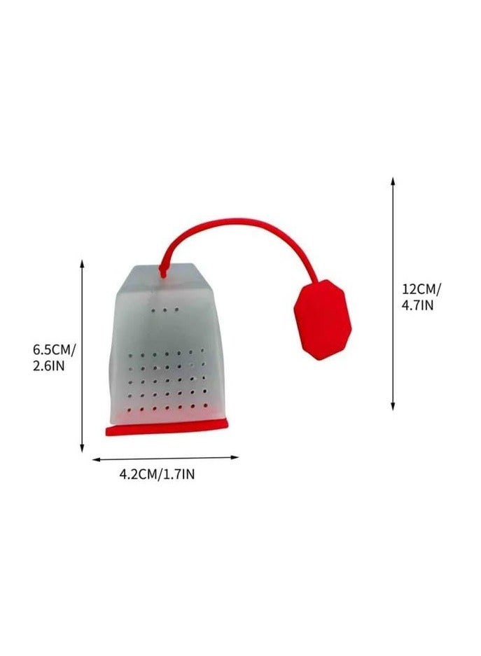 Strawberry Silicone Herbal Tea Strainer - Practical and Safe - Image 3