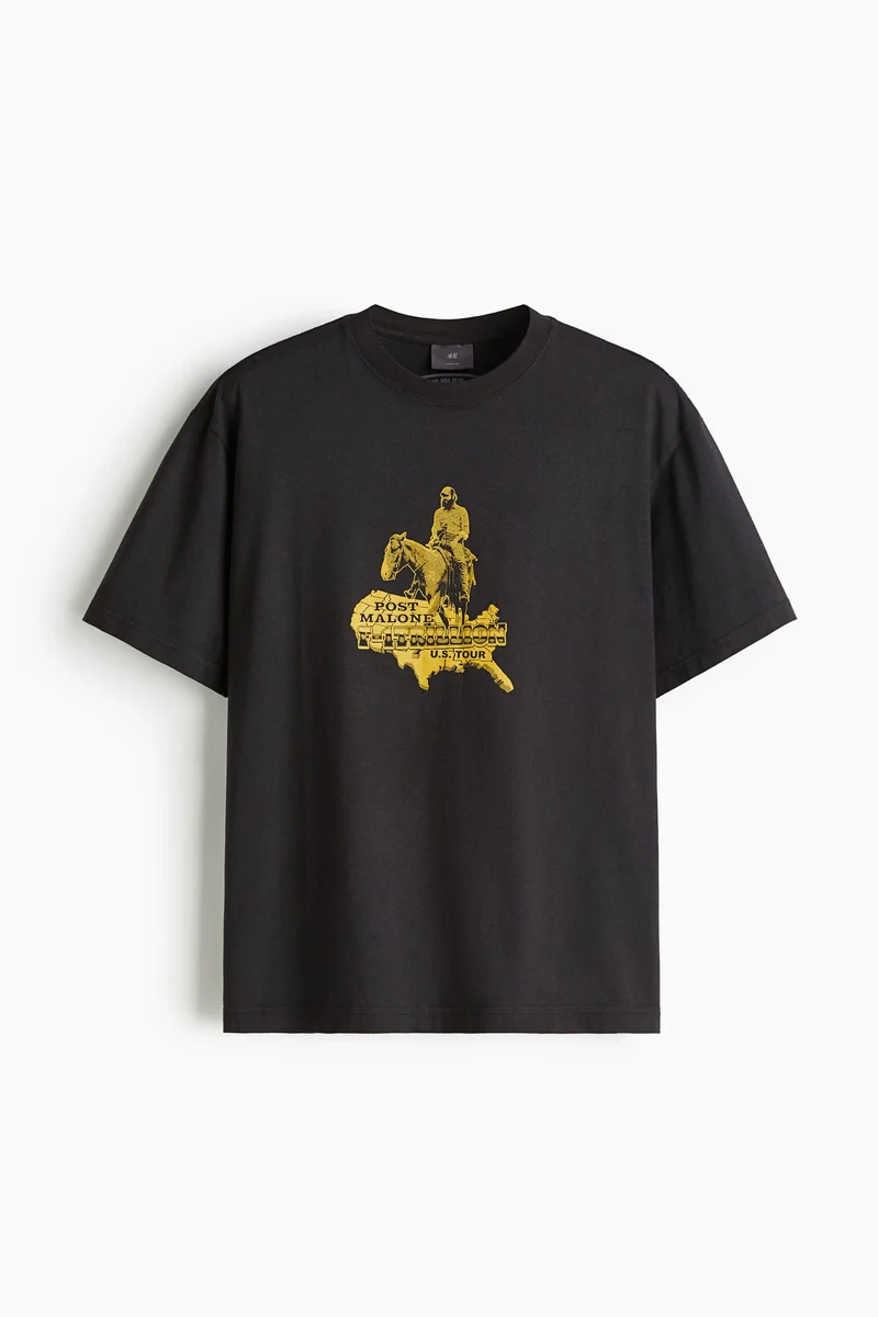 H&M  Relaxed Fit T-shirt for Men | Best Price UAE