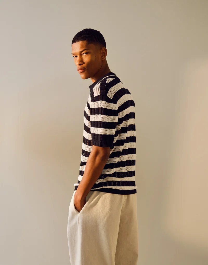 توب مان Casual Relaxed Polo