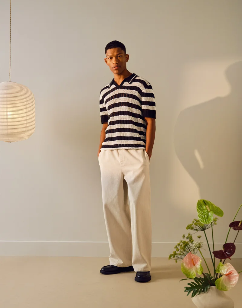 توب مان Casual Relaxed Polo