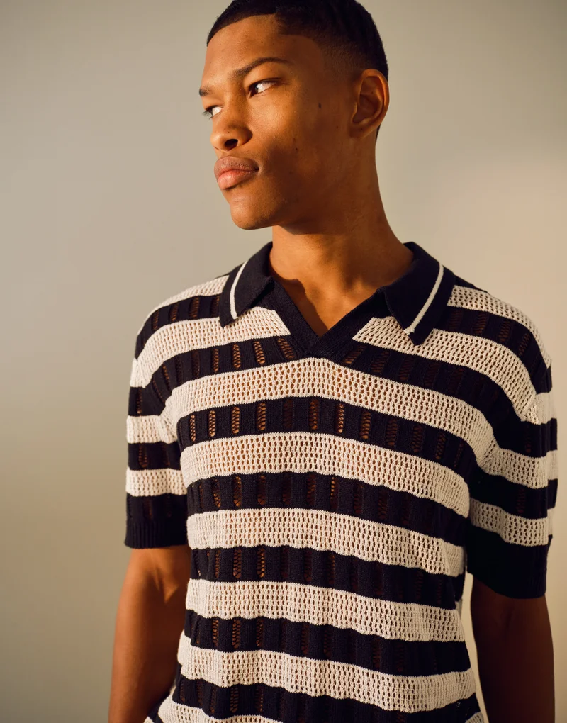 توب مان Casual Relaxed Polo
