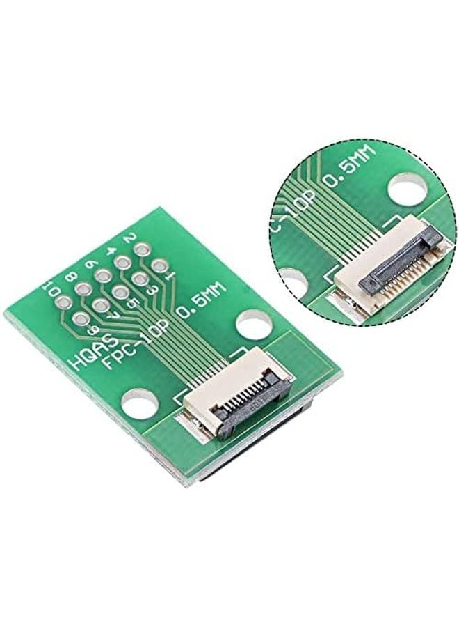 FFC FPC 10 Pin 0.5mm to 1mm Pitch DIP 2.0mm PCB Converter Board Extension Adapter - Image 4