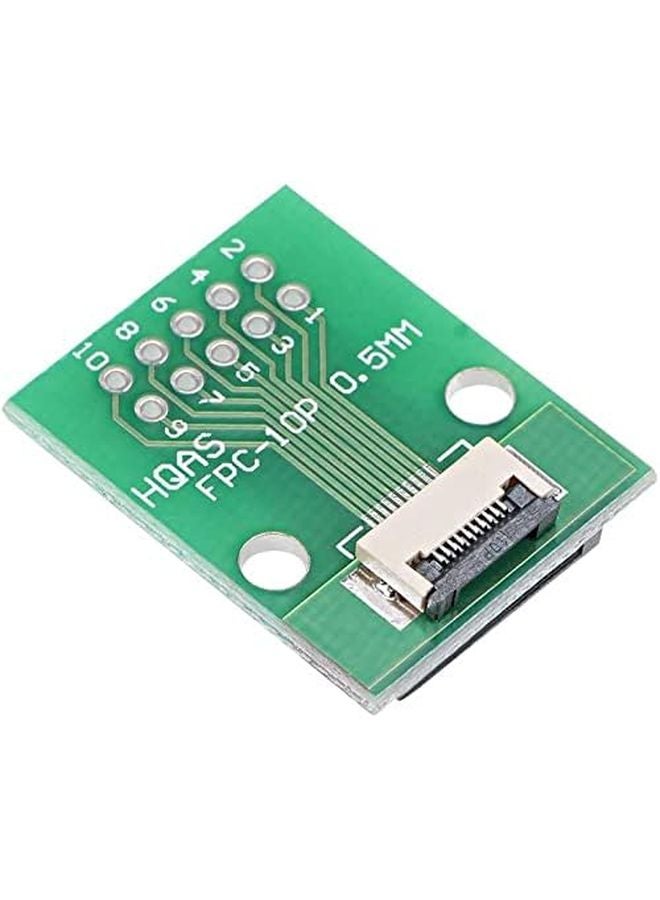 FFC FPC 10 Pin 0.5mm to 1mm Pitch DIP 2.0mm PCB Converter Board Extension Adapter - Image 2