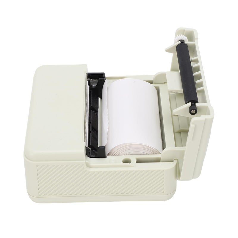 Mini Thermal Label Printer 57mm Portable For iOS DIY Journal Includes 6 Thermal Paper Rolls - Image 4