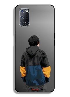 Tolwak Oppo A92 Protective Case Cover Boy Portrait Art  - Image 1