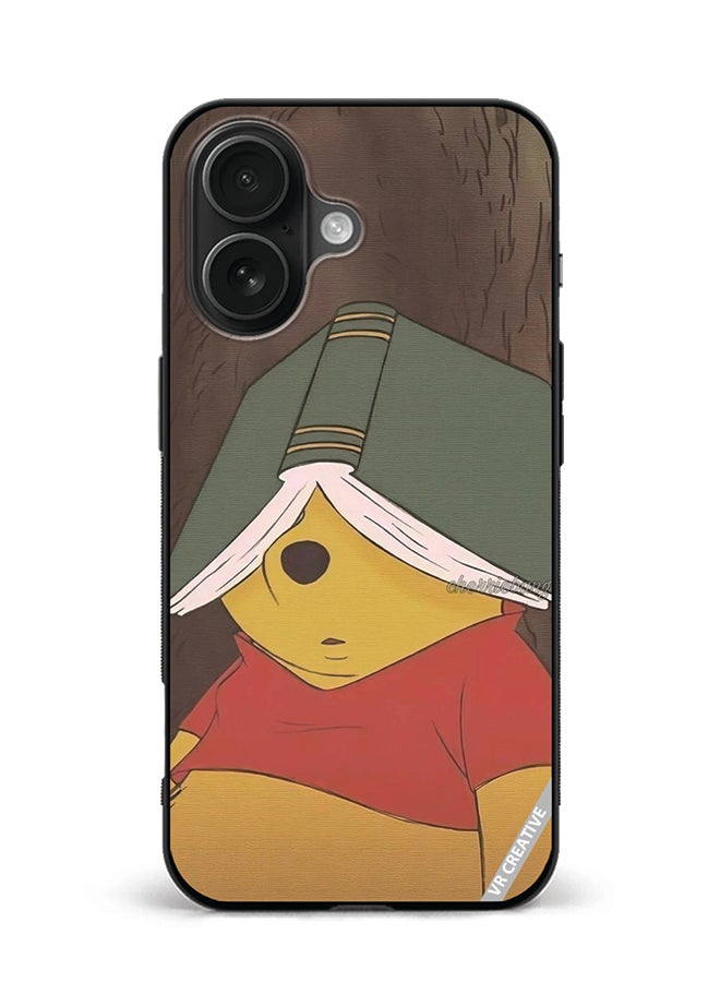 VR CREATIVE Protective Case Cover For Apple iPhone 16 Pooh Design Multicolour