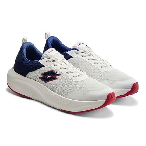Lotto Men Energex White Running Shoes - Image 1