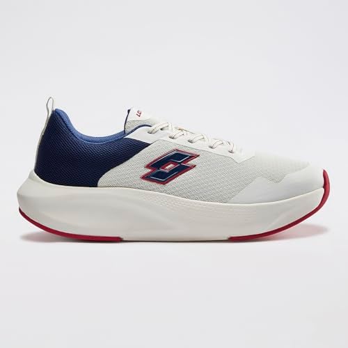 Lotto Men Energex White Running Shoes - Image 3