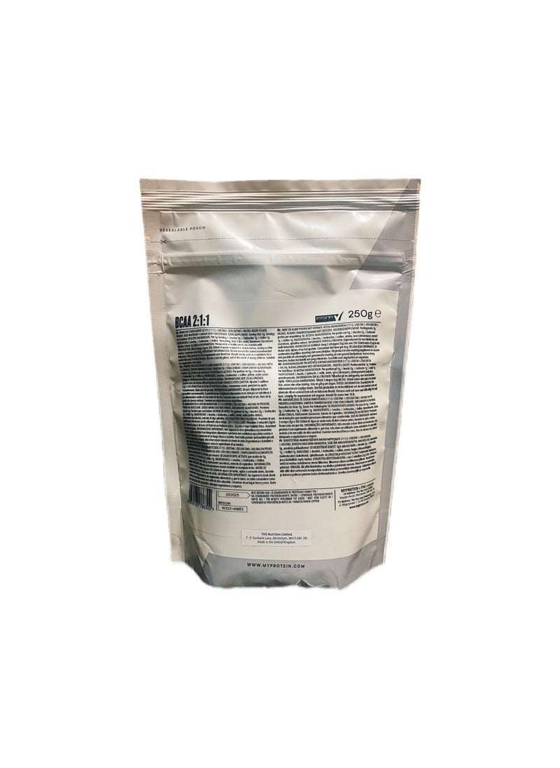 Myprotein - Essential BCAA Powder 2:1:1 Blue Raspberry Flavor 250g - Image 1
