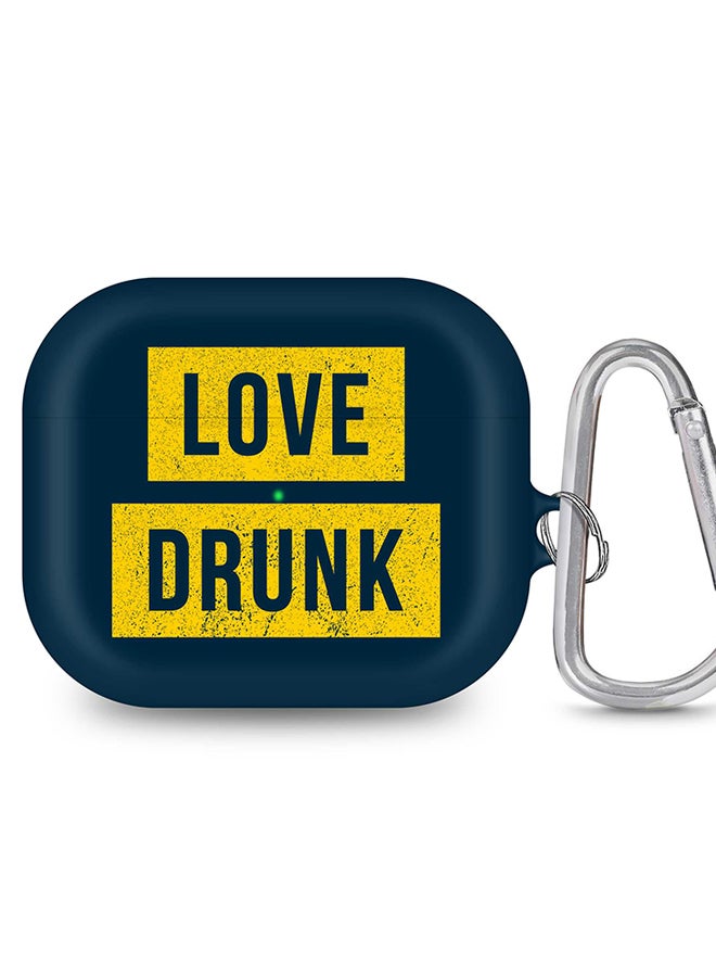 Stylizedd StylePods Case for Airpods 3rd Gen Case With Anti-Lost Keychain - LoveDrunk - Image 1