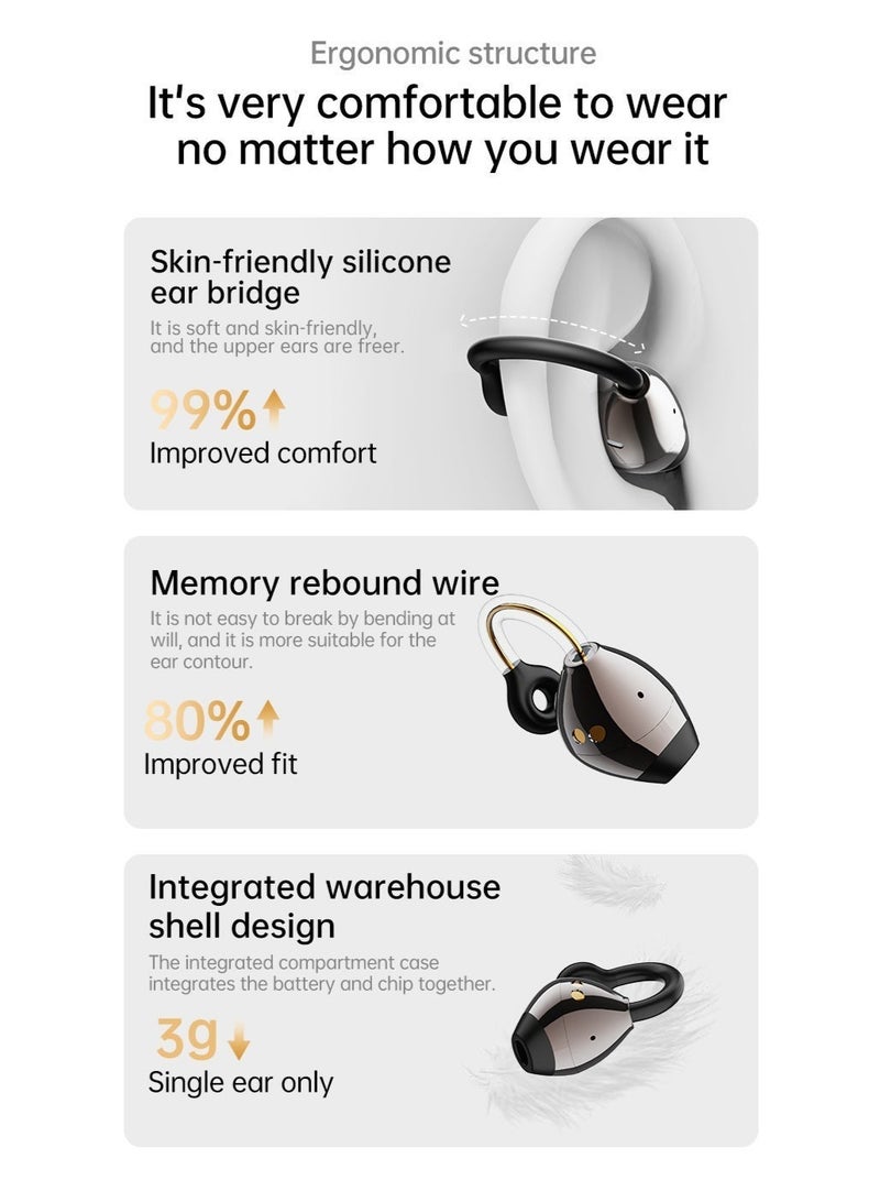 QIWA-JM47 Bluetooth  Headphones EarbudsReal Time AI Language Translator Earbuds, 3 in 1 Wireless Earbuds with 150 Languages & Accents, Bluetooth 5.4，APP Enabled Translator Device for Travel, Business, iOS & Android - Image 5