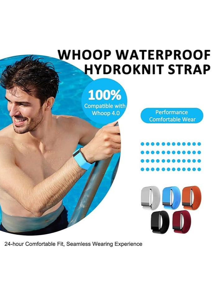 HydroKnit Band Compatible with Whoop 4.0 | Sport Soft Nylon, Fast-Drying, Water-Resistant and Comfortable Replacement Strap for Active Lifestyles  - Image 5
